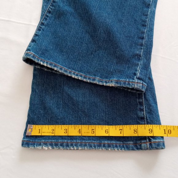 Lucky Brand Lil Maggie Dungarees flare jeans - Picture 10 of 11